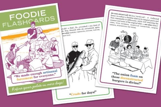 Foodie Flashcards Test Your Culinary Jargon