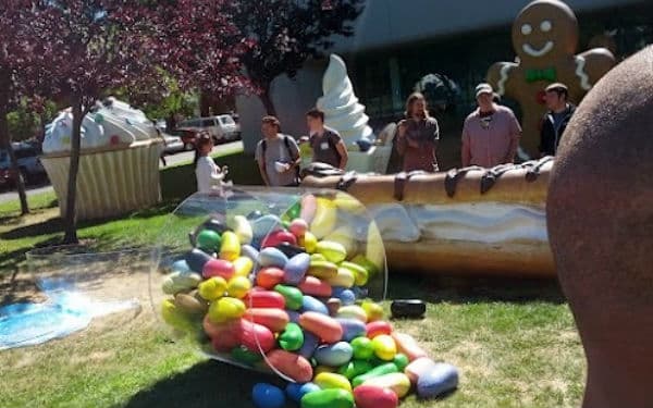 Google Jelly Bean Sculpture