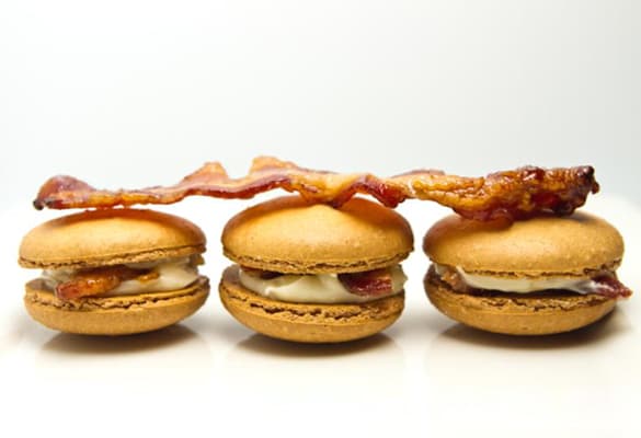 Candied Bacon Macarons