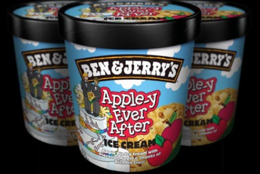 Ben & Jerry's Apple-y Ever After Ice Cream