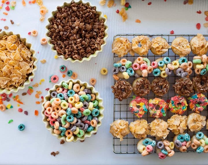 Breakfast Cereal Doughnuts and Other Delicious Doughnut Recipes