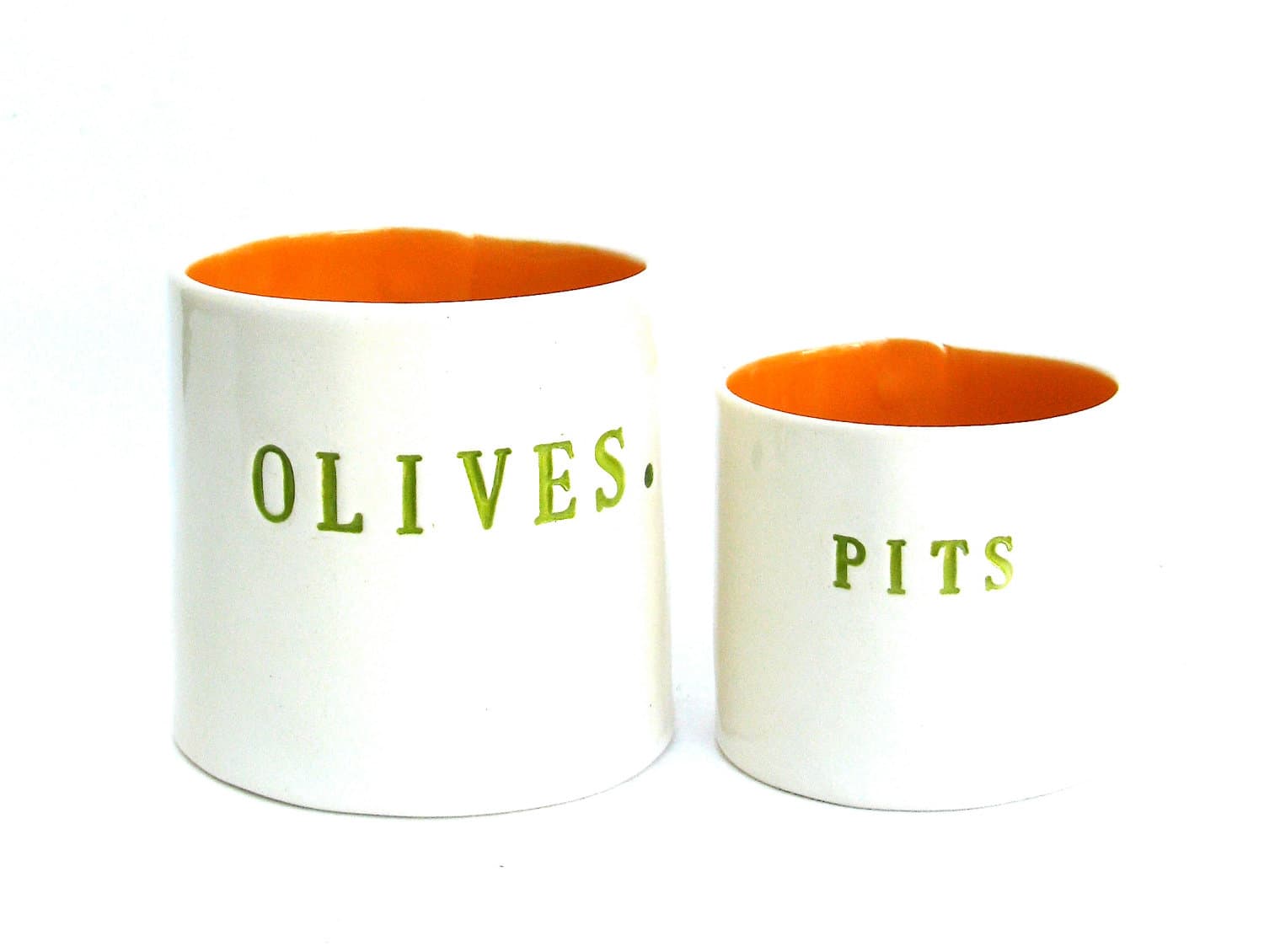 Olives and Pits Containers