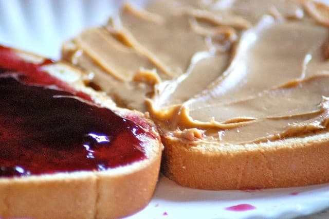 peanut butter and jelly