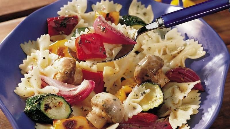 Meatless Monday: Grilled Vegetable Pasta Salad