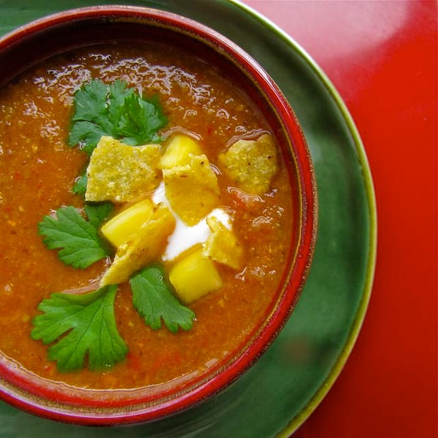 Black Bean and Sweet Potato Soup Will Transport You to The Caribbean
