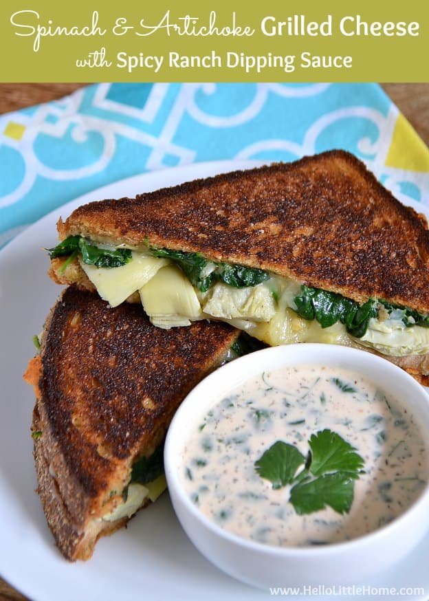 The Ultimate Springtime Grilled Cheese