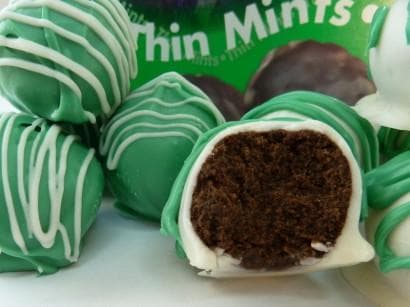 thin mint truffles