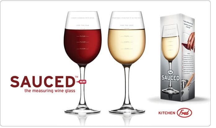 Sauced Wine Glass