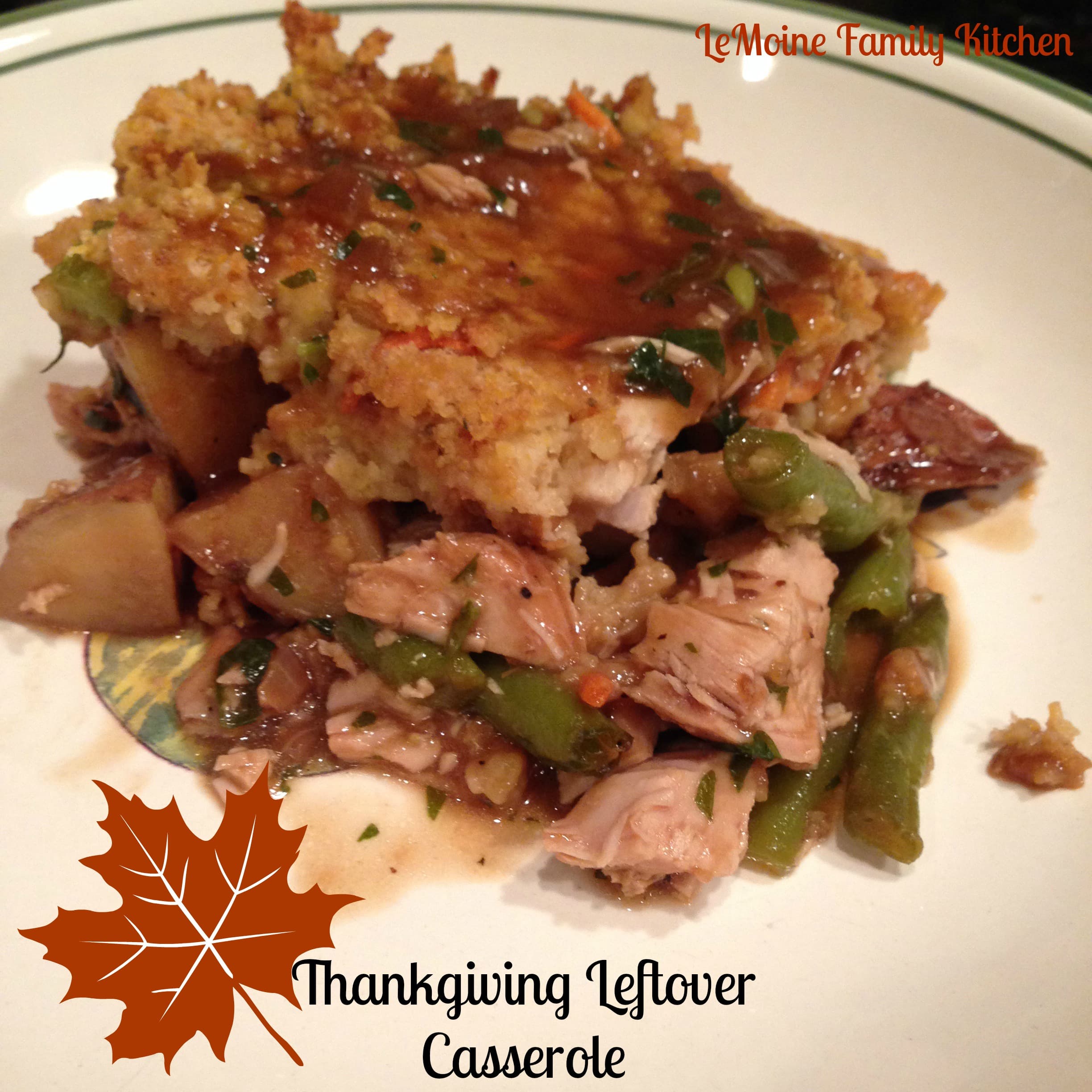 Thanksgiving Leftover Casserole