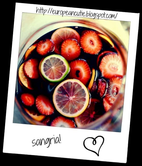 sangria! ♥