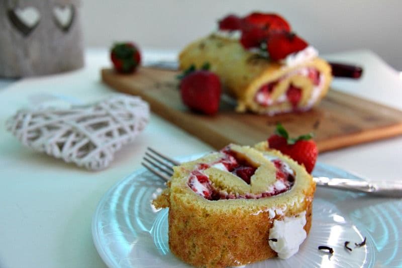 Strawberry Cream Roll