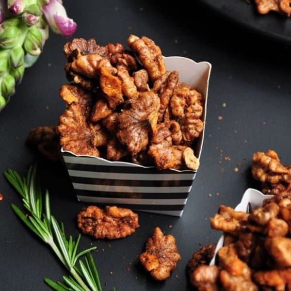 Roasted Spiced Walnuts (Vegan & GF)