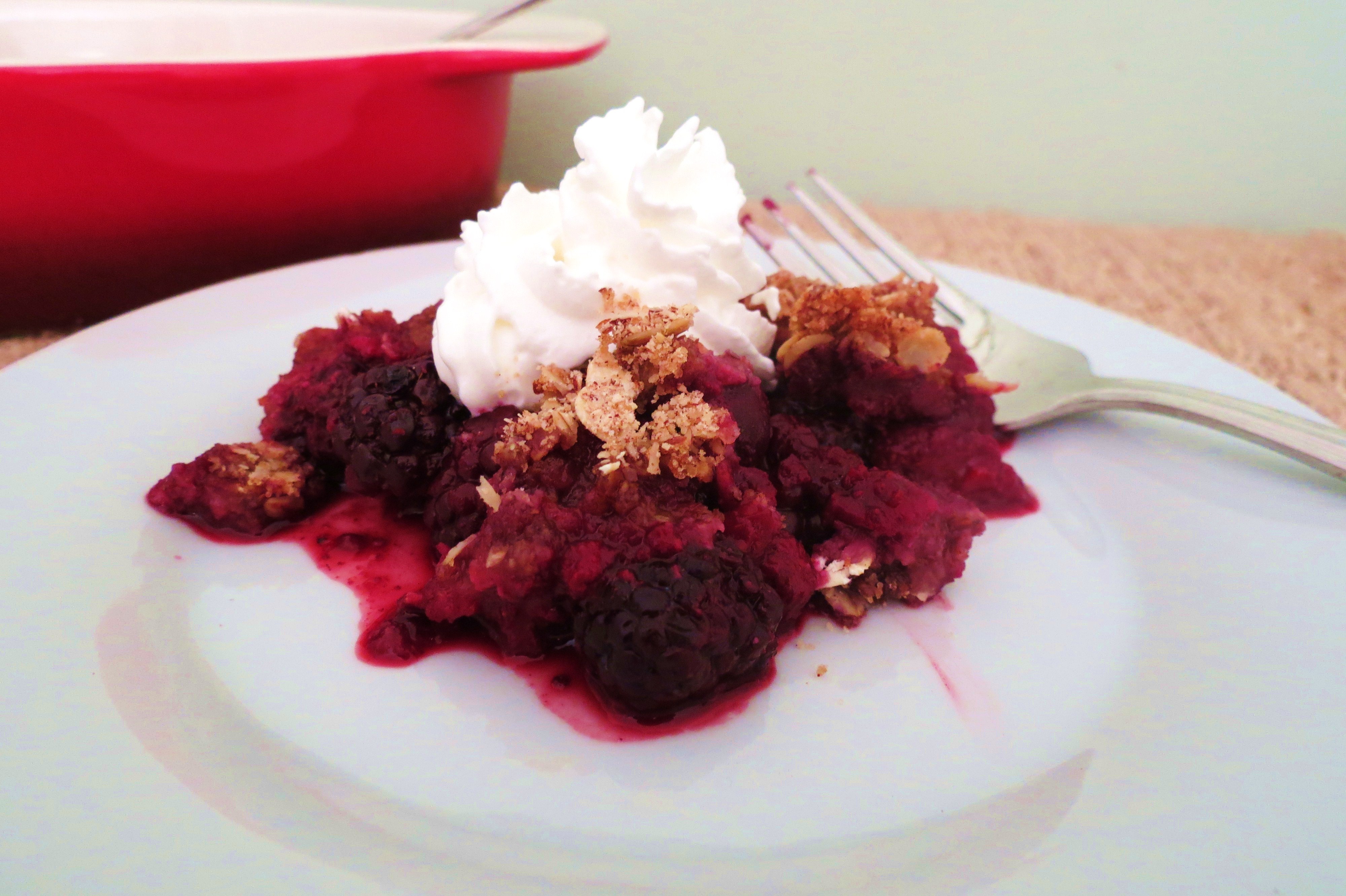 Foodista | Recipes, Cooking Tips, and Food News | Berry Fruit Crumble