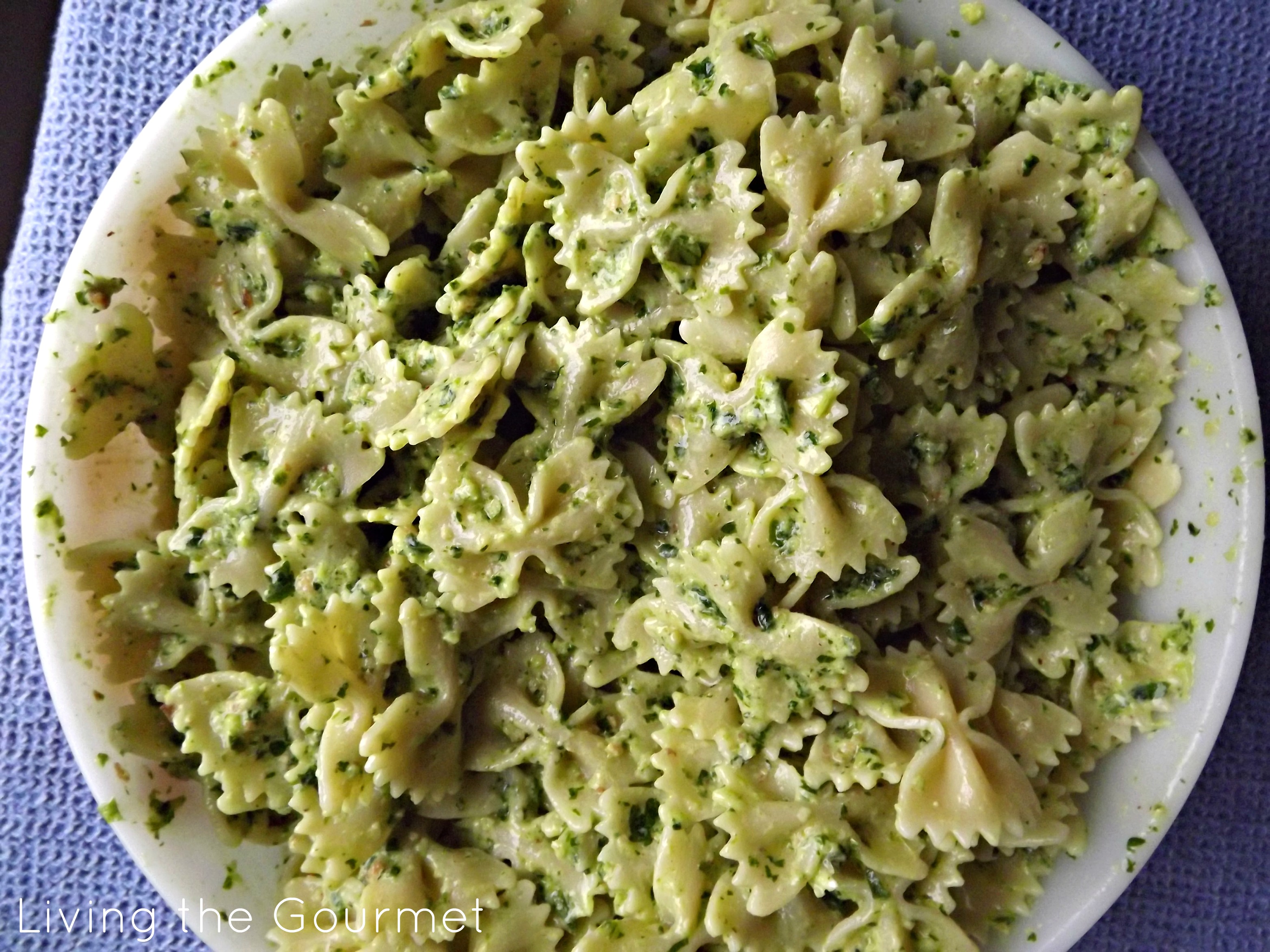 Foodista | Recipes, Cooking Tips, and Food News | Pesto & Yogurt Pasta