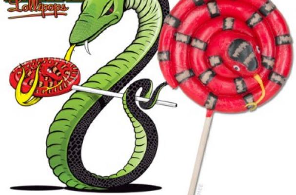 Snake Lollipops