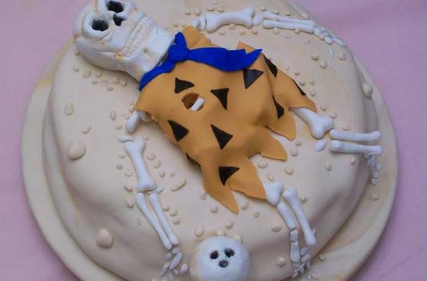 Mysterious Fossil Threadless Cake