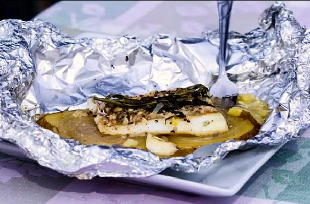 Grilled Cod in Aluminum Packets