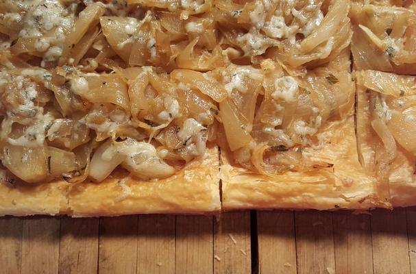 Sweet Onion and Gorgonzola Dolce Tart