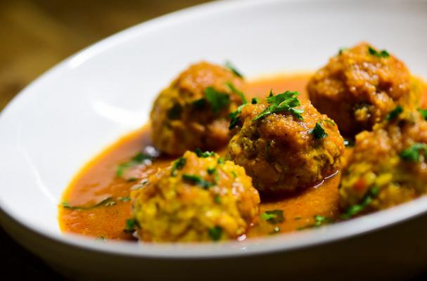 Curried Chicken Meatballs