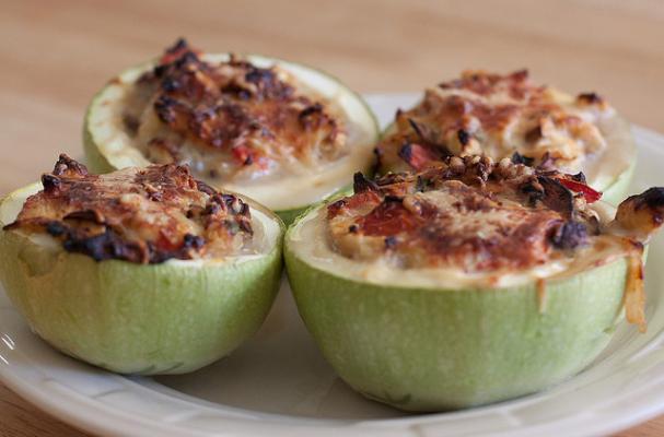 stuffed zucchini