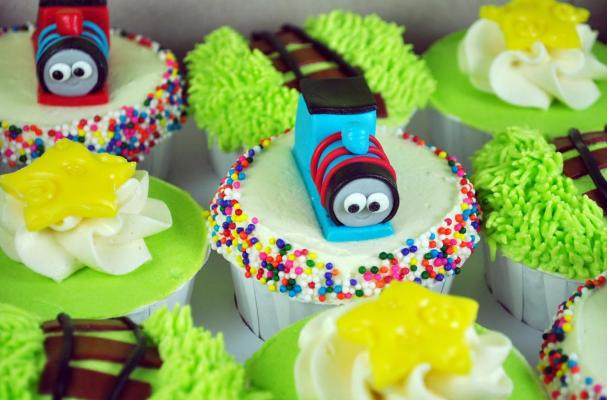 Thomas and Friends Cupcakes
