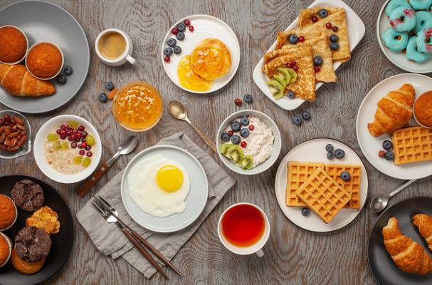 breakfast spread