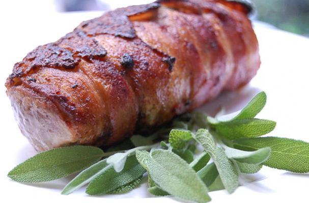 Bacon Wrapped Pork Tenderloin