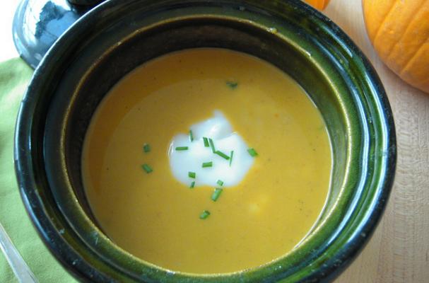 pumpkin sunbutter soup