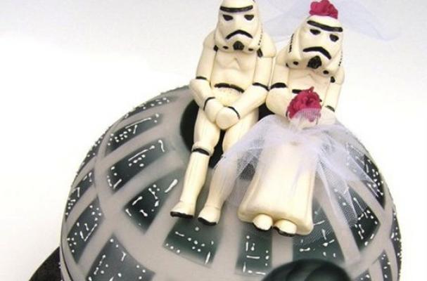 Star Wars Wedding Cake