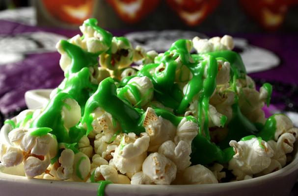 Ectoplasm Slimed Popcorn