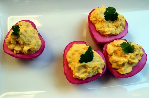 deviled egg hearts