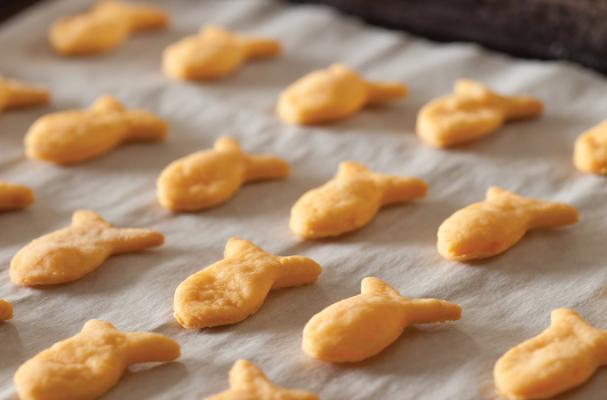 Homemade Goldfish Crackers