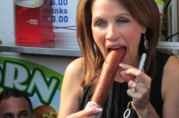 michelle bachman corn dog