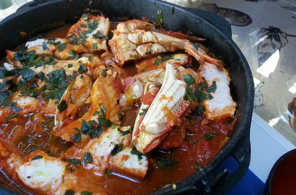 crab cioppino