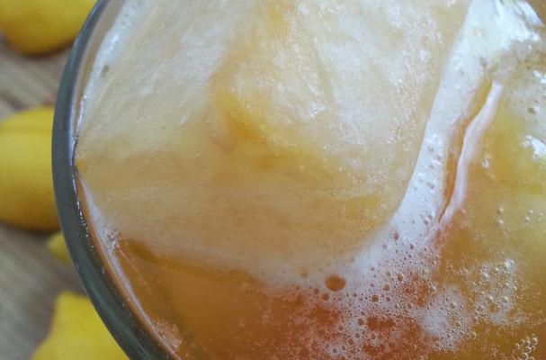 Boozy Summer Ale Citrus Ice Cubes