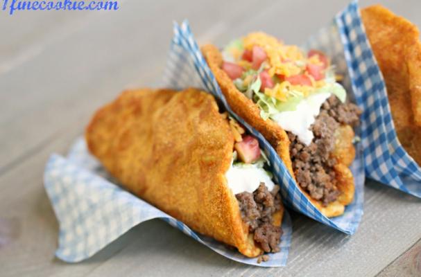 Homemade Doritos Locos Taco Bell Recipe