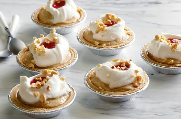 Mini Peanut Butter and Jelly Pies