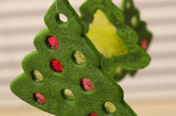 Stained Glass Christmas Cookies