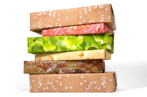 Cheeseburger Wrapping Paper