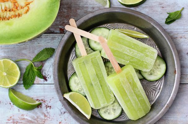 Cinco de Mayo Recipe: Honeydew Cucumber Margarita Popsicle