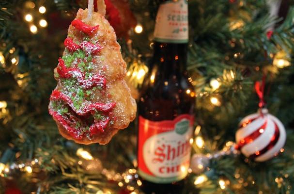 Deep Fried Little Debbie Christmas Trees