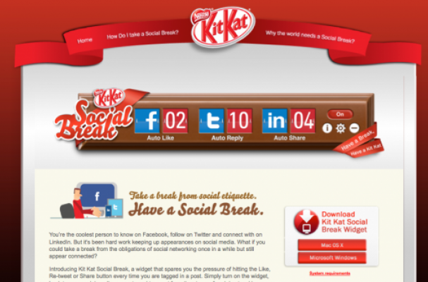 Kit Kat Social Break App