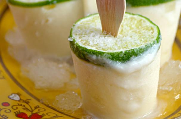 Summer Eats: Creamy Margarita Popsicles