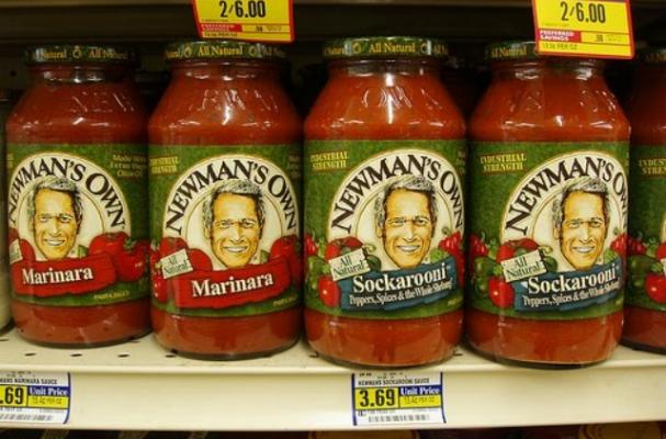 Paul Newman's Pasta Sauce was rated average in a taste test. 