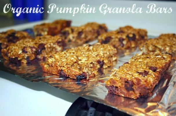 Pumpkin Granola Bars