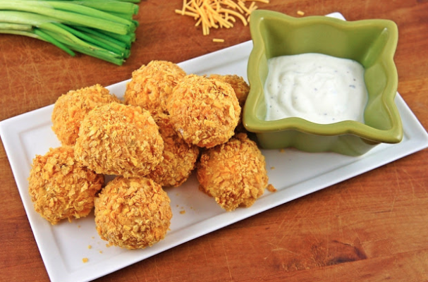 Vegan Buffalo Quinoa Bites