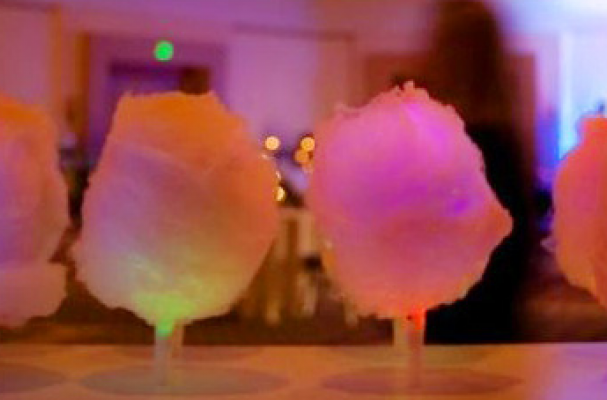 Glow in the Dark Cotton Candy