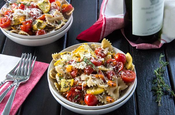 Foodista | Labor Day Sides: Grilled Vegetable Pasta Salad