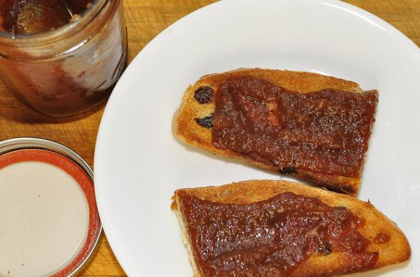 pumpkin butter on toast