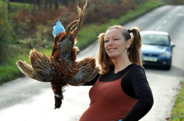 Pregnant Artist Craves Roadkill